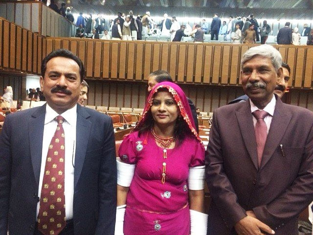 the recent appointment of krishna kohli as the first ever dalit senator was hailed by almost every pakistani photo file the recent appointment of krishna kohli as the first ever dalit senator was hailed by almost every pakistani photo file