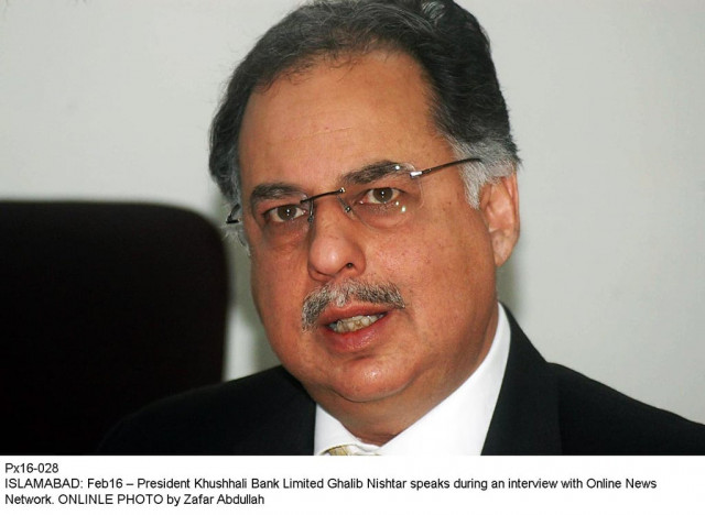 to date around 2 8 million active borrowers have benefited which constitute only 10 of the microfinance market says khushhali bank president ghalib nishter photo online to date around 2 8 million active borrowers have benefited which constitute only 10 of the microfinance market says khushhali bank president ghalib nishter photo online