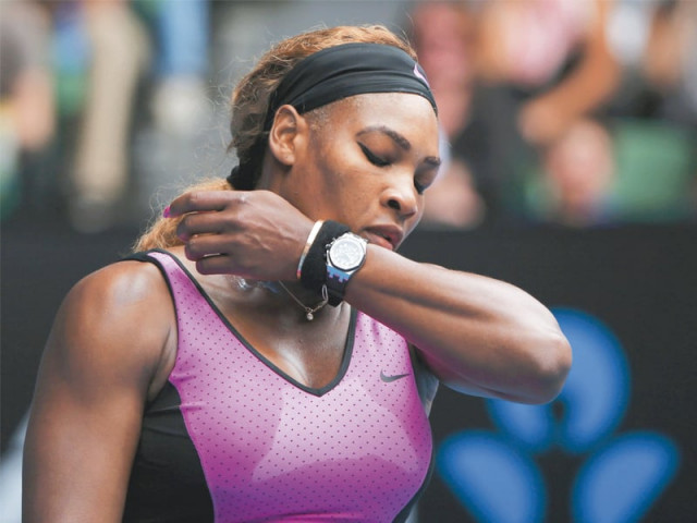 serena williams was sent packing in a shock fourth round loss to ana ivanovic at the australian open on sunday she was suffering from a back injury photo reuters serena williams was sent packing in a shock fourth round loss to ana ivanovic at the australian open on sunday she was suffering from a back injury photo reuters