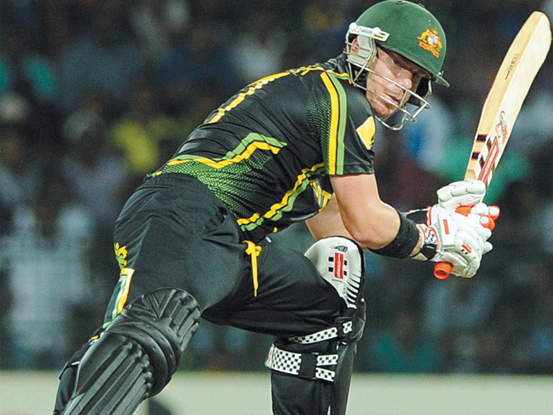 david warner hit seven boundaries and two sixes in his 71 off just 70 balls photo file afp