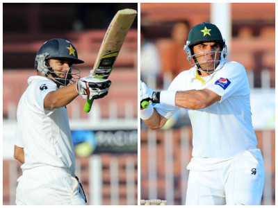 third test azhar misbah clinch memorable win in sharjah third test azhar misbah clinch memorable win in sharjah