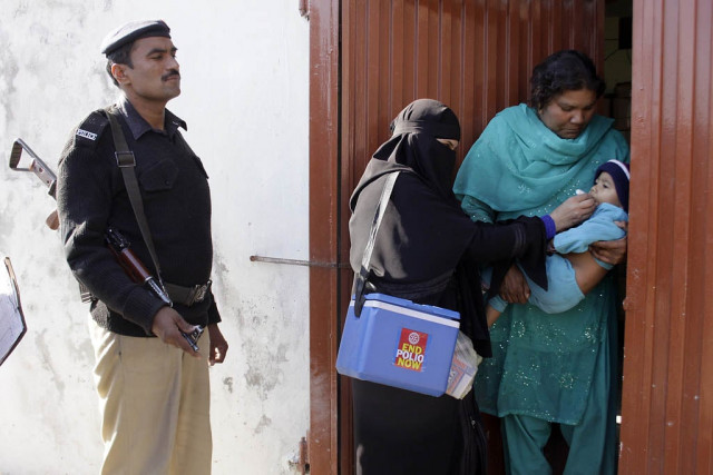 nazir said security arrangements had been made for polio vaccination teams in sensitive areas photo express shafiq malik nazir said security arrangements had been made for polio vaccination teams in sensitive areas photo express shafiq malik