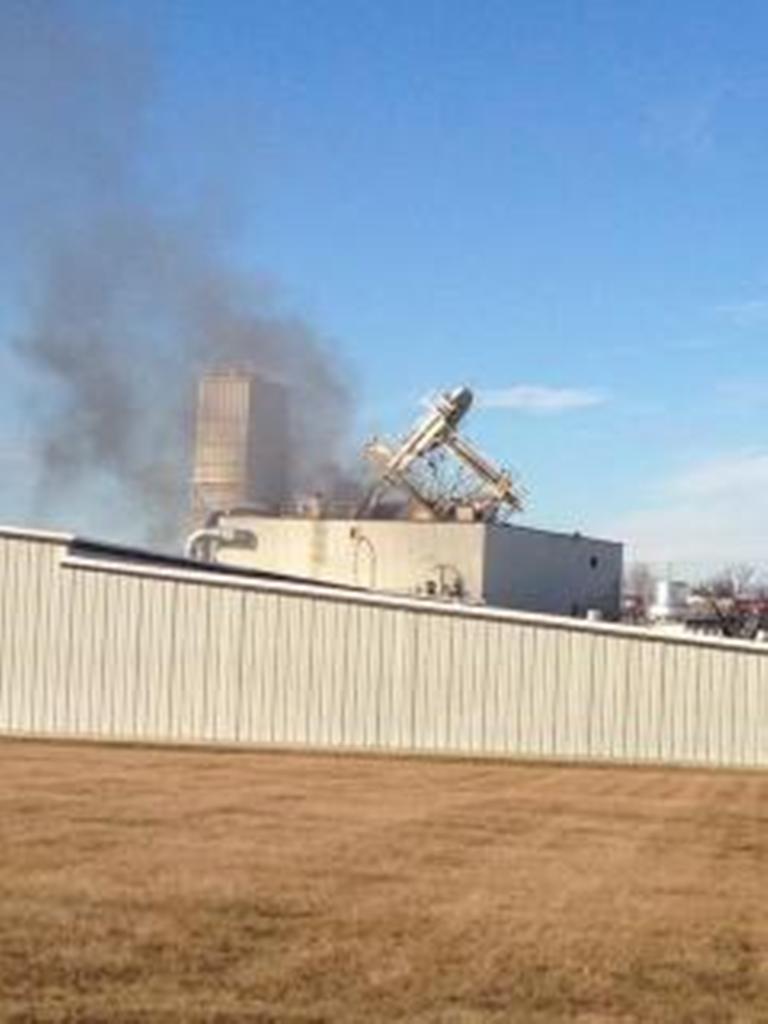 Four killed as explosions rip through plants in two US states