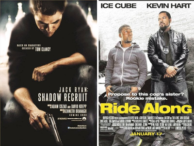 ride along rolls over jack ryan to win weekend ticket sales