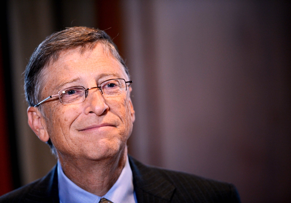 bill gates chairman of microsoft during an interview january 30 2013 in new york on the day he launches his quot annual letter quot from the bill and melinda gates foundation photo afp