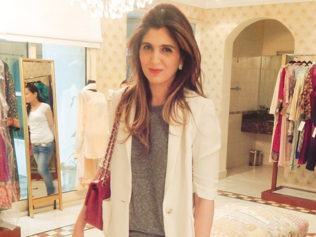 renowned fashion designer khadija shah photo courtesy aamir mazhar renowned fashion designer khadija shah photo courtesy aamir mazhar