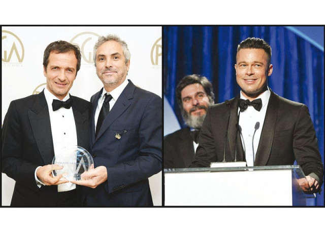 it is the first time in history that the producers guild of america has declared two winners for its top prize photo file it is the first time in history that the producers guild of america has declared two winners for its top prize photo file