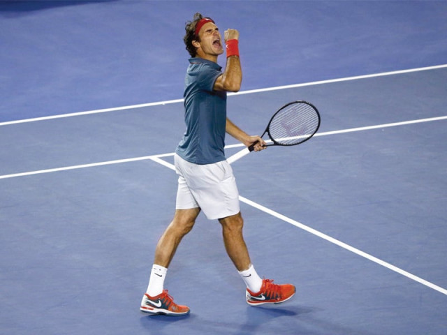 federer rekindled his dominance over murray in grand slam matches by securing victory on his third match point with an ace to set up a showdown with top ranked nadal photo reuters federer rekindled his dominance over murray in grand slam matches by securing victory on his third match point with an ace to set up a showdown with top ranked nadal photo reuters