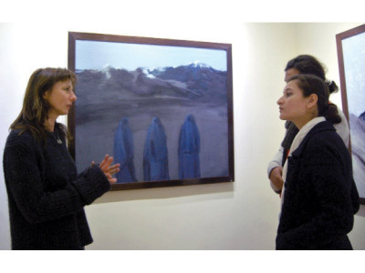 disdainful comfort german artist brings story of oppressed women idea of home to life