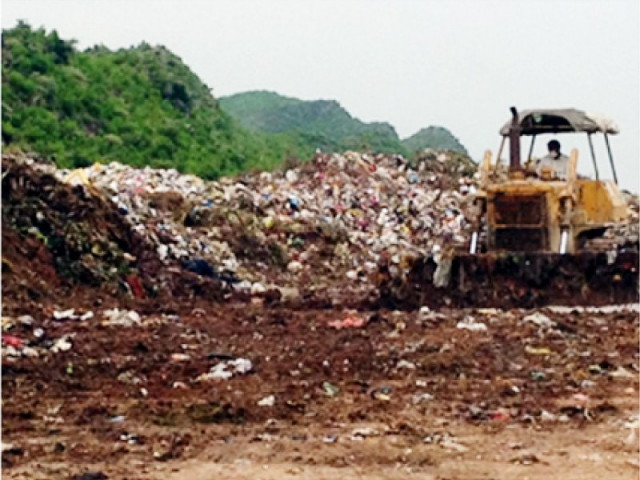 dumping site on the foothills of margalla in d 12 photo file dumping site on the foothills of margalla in d 12 photo file