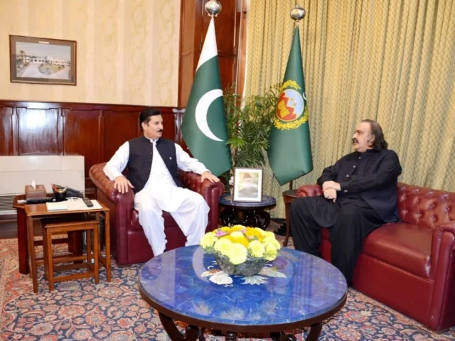 k p governor faisal karim kundi and chief minister ali amin gandapur photo governor k p instagram k p governor faisal karim kundi and chief minister ali amin gandapur photo governor k p instagram