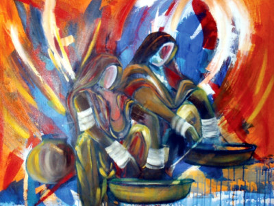 art exhibition capturing the romance of the desert