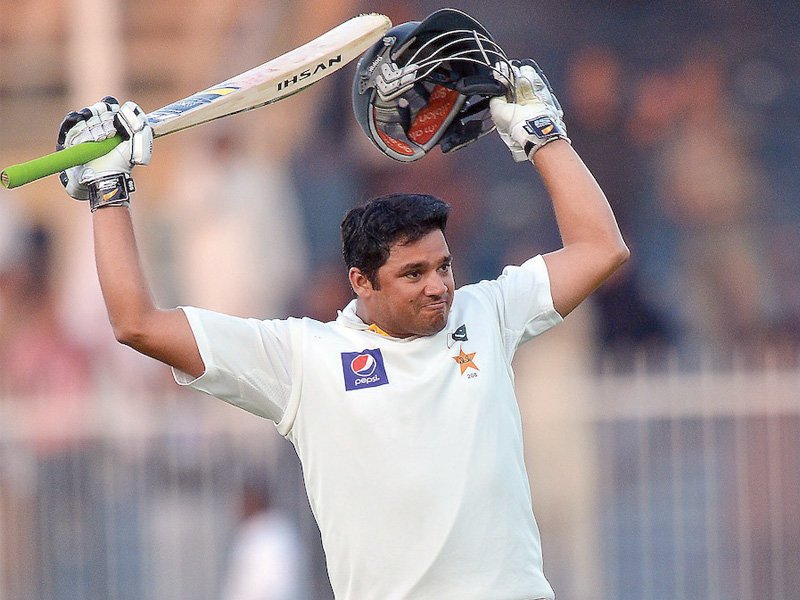 out of form azhar ali s fifth test century ensured a stunning win for pakistan at the historic sharjah stadium photo afp