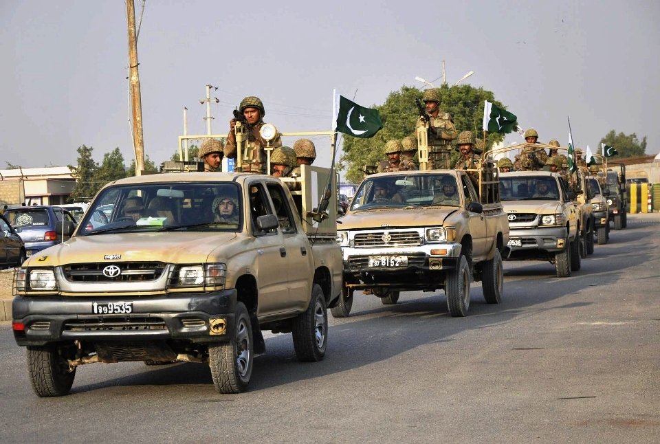 the operation conducted in koi kalay bazargai kas darra and surrounding hills in the area inhabited by the hassan khel tribe culminated at around 3pm on friday photo muhammad noman express file