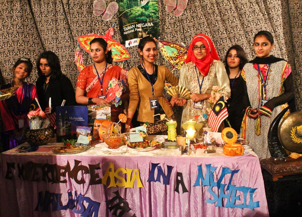 file photo of stalls at global village in islamabad photo muhammad javaid