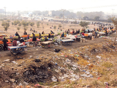 of travel and trash less a road more a dumping site