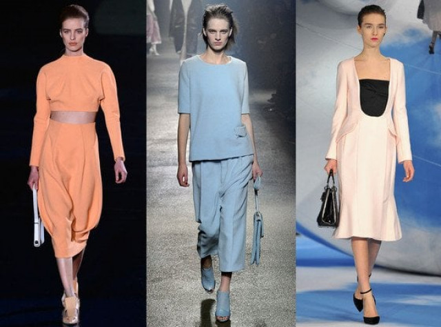 models presenting shades of pastel photo afp models presenting shades of pastel photo afp