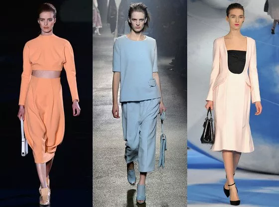 models presenting shades of pastel photo afp models presenting shades of pastel photo afp