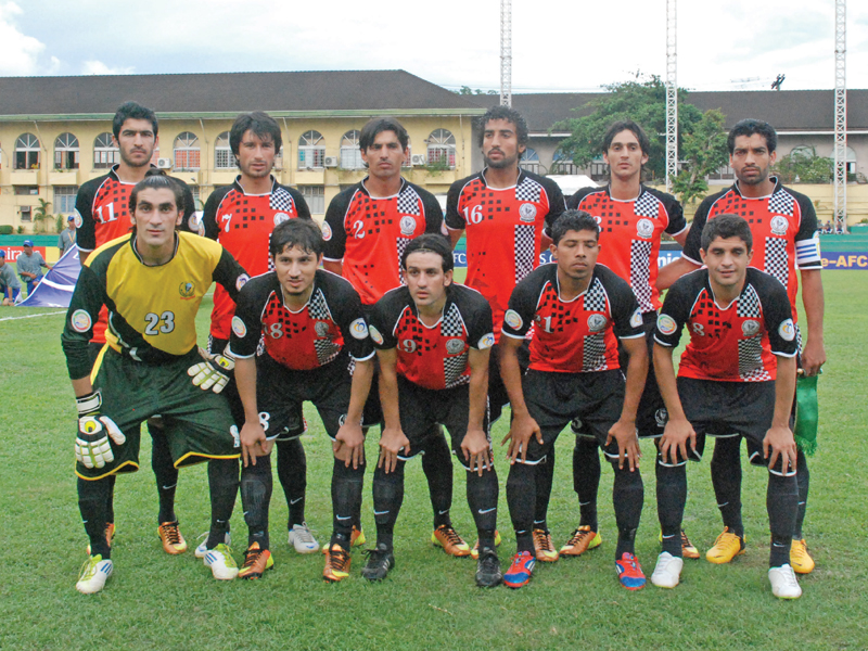 krl 039 s key striker kaleemullah scoring the winner in the 35th minute photo krl file