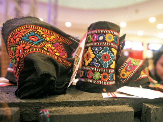 the sartyoon sang craft festival showcased exquisite handicrafts made by women of rural sindh the festival aims to popularise their work and provide a steady source of income to the artisans photo athar khan express the sartyoon sang craft festival showcased exquisite handicrafts made by women of rural sindh the festival aims to popularise their work and provide a steady source of income to the artisans photo athar khan express