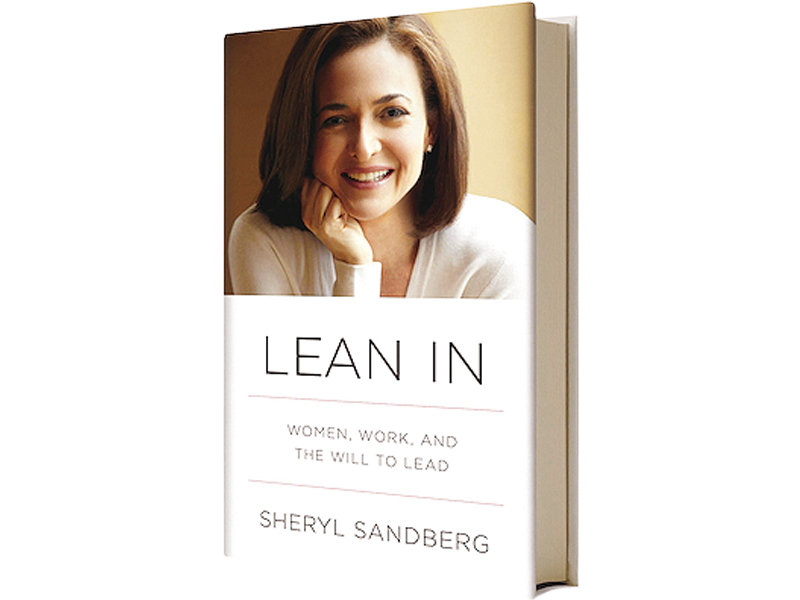 lean in explores women s position in the professional world and how they need a push into echelons of power photo file