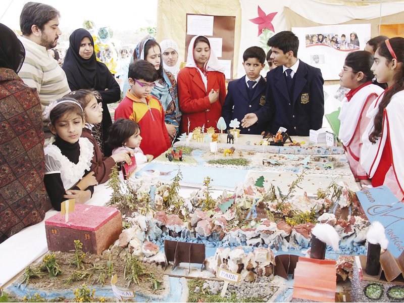 more than 10 000 people attended the wwf s 16th annual nature carnival photos shafiq malik express