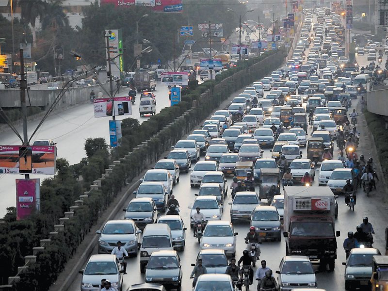 before urban planners and authorities launch massive transportation projects there is a need to carry out surveys of existing pollution levels in certain traffic corridors and their environmental impact photo file