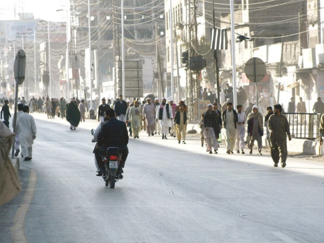 gt road remained closed for traffic forcing commuters to take other routes or travel on foot photo sameer raziq express