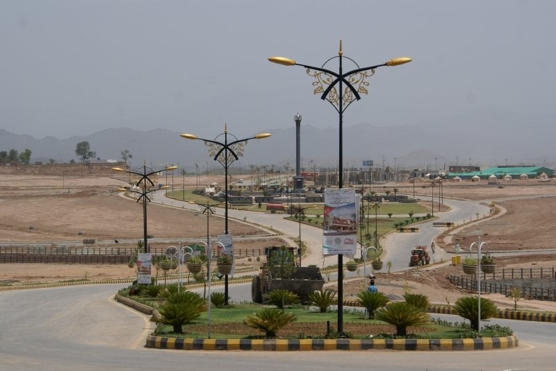 the real estate developer will allot plots to more than 0 5 million people photo bahriatown com