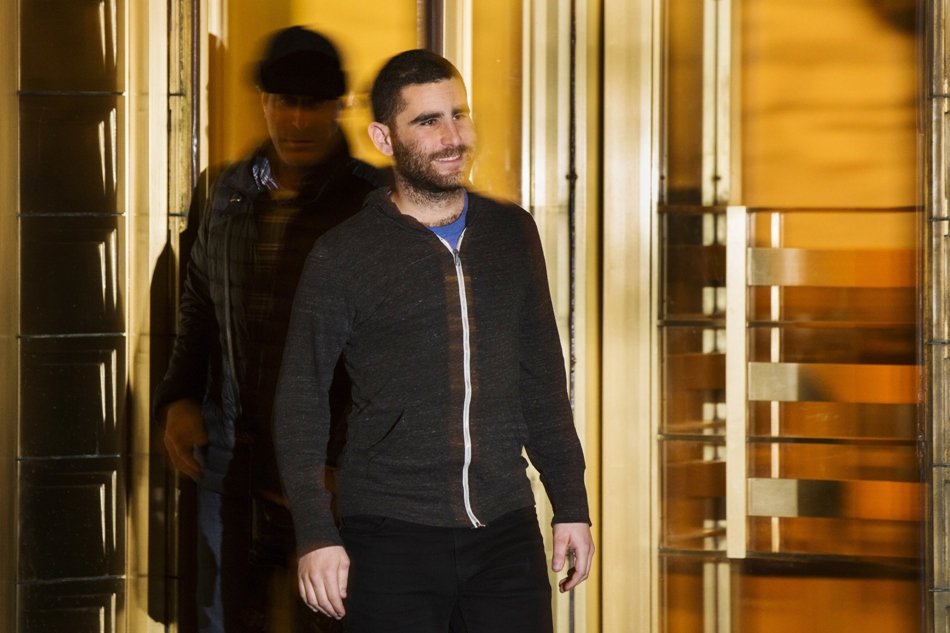 bitcoin foundation vice chairman charlie shrem exits the manhattan federal courthouse in new york photo reuters