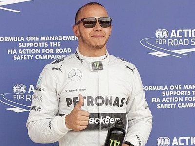 it looks just fantastic says hamilton