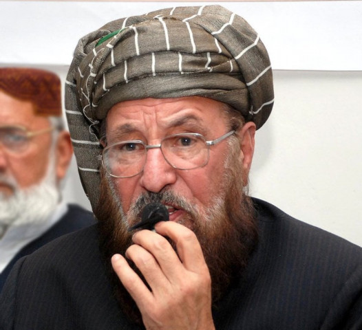 the head of his own faction of jamiat e ulema islam maulana samiul haq photo inp the head of his own faction of jamiat e ulema islam maulana samiul haq photo inp