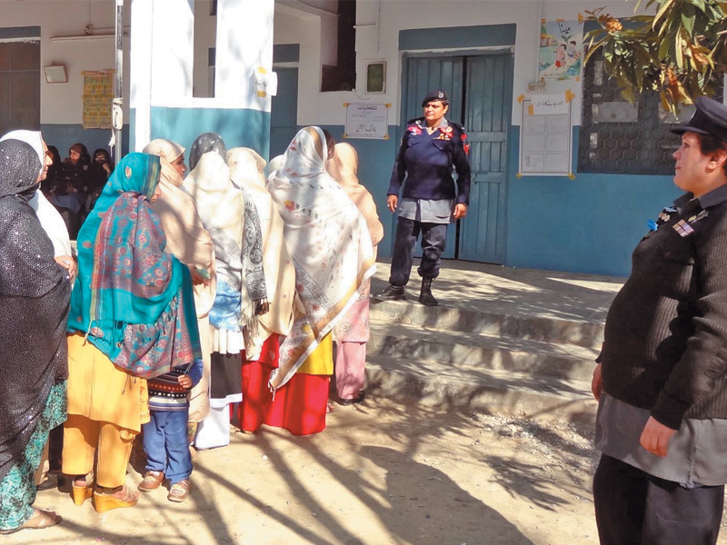 there were reports of rigging at some women polling stations where voters ballots had already been cast photo inp