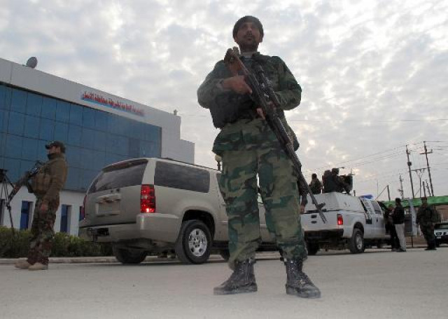 an iraqi soldier stands guard photo afp file