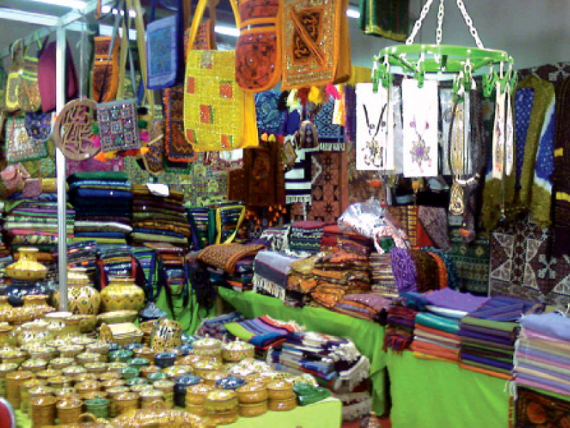 the exhibition had been organised by encourage the human development