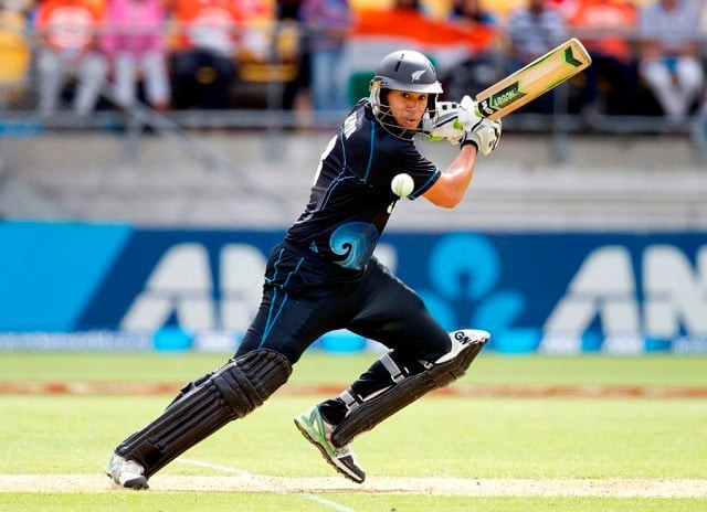 on fire taylor brought up his 10th one day international century after 105 balls with a boundary hit through mid wicket photo afp on fire taylor brought up his 10th one day international century after 105 balls with a boundary hit through mid wicket photo afp