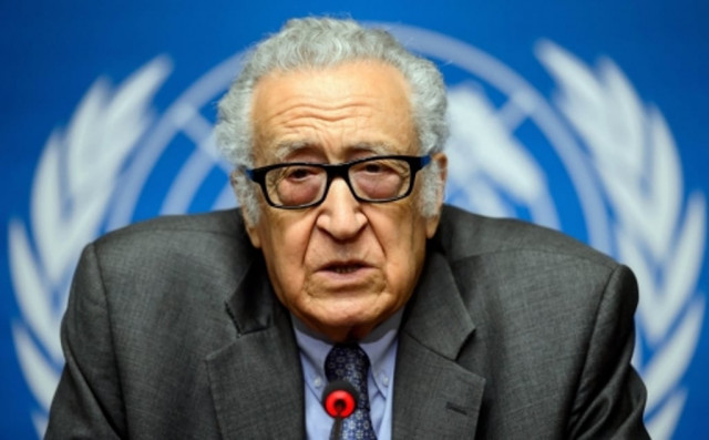 un arab league envoy for syria brahimi gestures during a news conference at the un in geneva photo afp un arab league envoy for syria brahimi gestures during a news conference at the un in geneva photo afp
