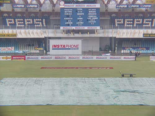 wound up nbp and krl players lamented the loss of play due to weather conditions and voiced out their discontent with the pcb for not thinking the venue through photo file