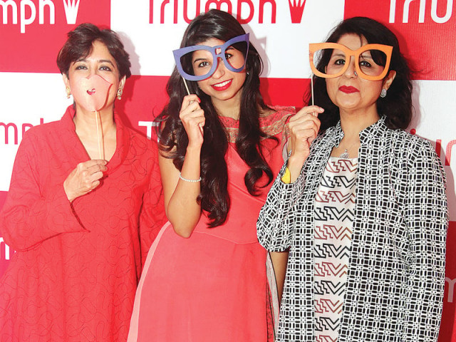 the attendees added vibrance to the event which was titled girls night out with triumph photo publicity the attendees added vibrance to the event which was titled girls night out with triumph photo publicity