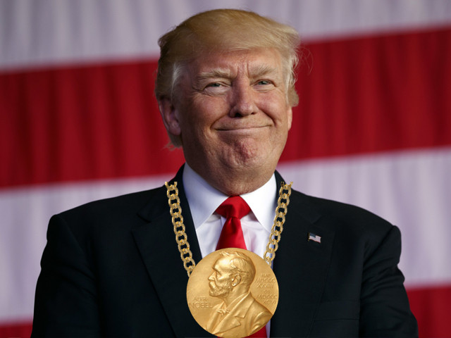a group of republicans have written to the nobel prize committee requesting that trump be nominated for brokering peace between north and south korea a group of republicans have written to the nobel prize committee requesting that trump be nominated for brokering peace between north and south korea