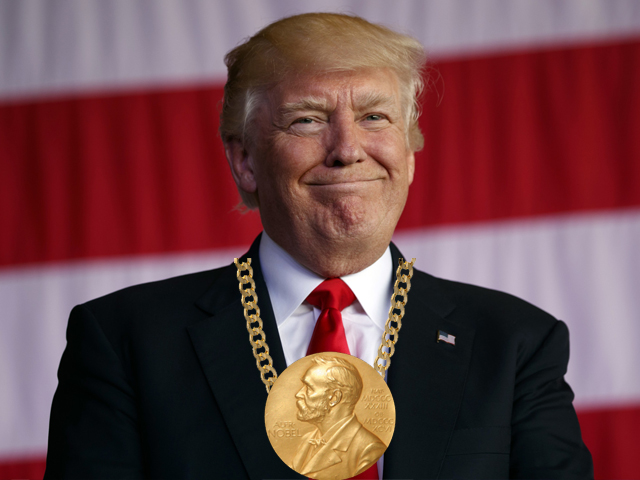 is donald trump even worthy of receiving a nobel peace prize