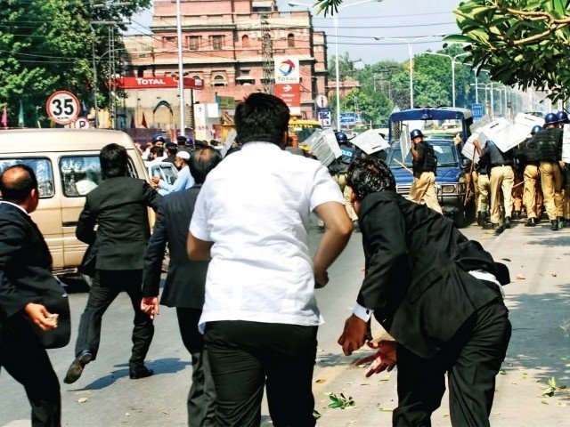 un fortunately the black coats have become notorious for rowdy and riotous behaviour thanks to the actions of a few troublemakers who waste no opportunity to give a bad name to the profession photo express file