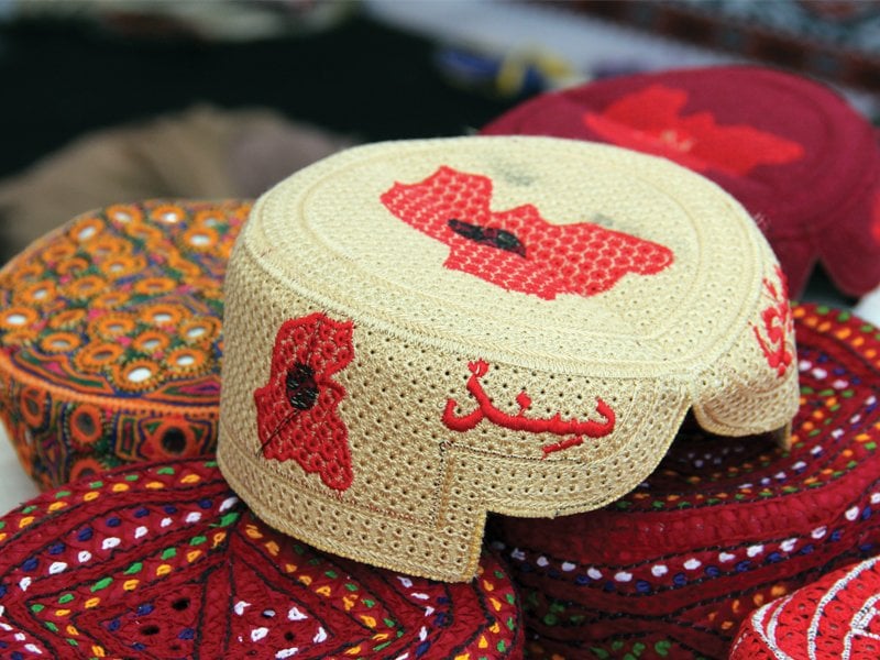 the festival city at bagh ibn e qasim features handiwork of men and women from rural sindh handmade bangles neatly threaded ajraks and shawls and ornaments carved from wood are some of the items that stood out the presence of sindhi singers is also a treat for visitors photos ayesha mir express