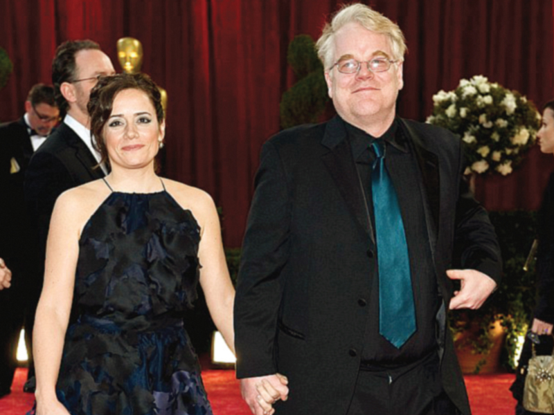 philip seymour hoffman had separated from his girlfriend mimi o donnell in the months leading up to his death because she couldn t handle his addiction photo file