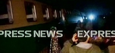 blast derails shalimar express outside karachi one killed 20 injured