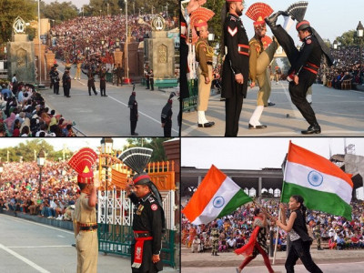 why is the wagah border ceremony a competition of nationalism why is the wagah border ceremony a competition of nationalism