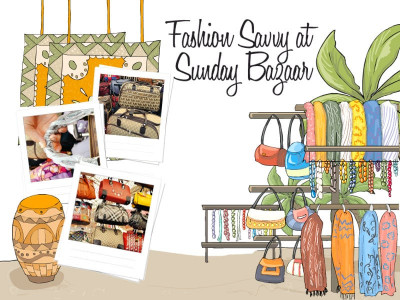 fashion savvy at sunday bazaar