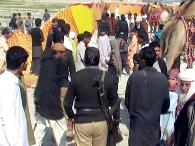 police arrive at the festival photo tariq ismaeel express police arrive at the festival photo tariq ismaeel express