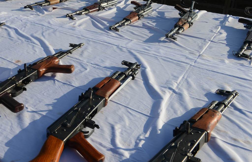 file photo of weapons photo afp