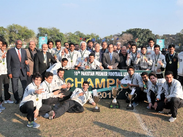 krl kesc maintained their top two positions in this season s pakistan premier football league while wapda regained their status amongst the top clubs photo abid nawaz express krl kesc maintained their top two positions in this season s pakistan premier football league while wapda regained their status amongst the top clubs photo abid nawaz express